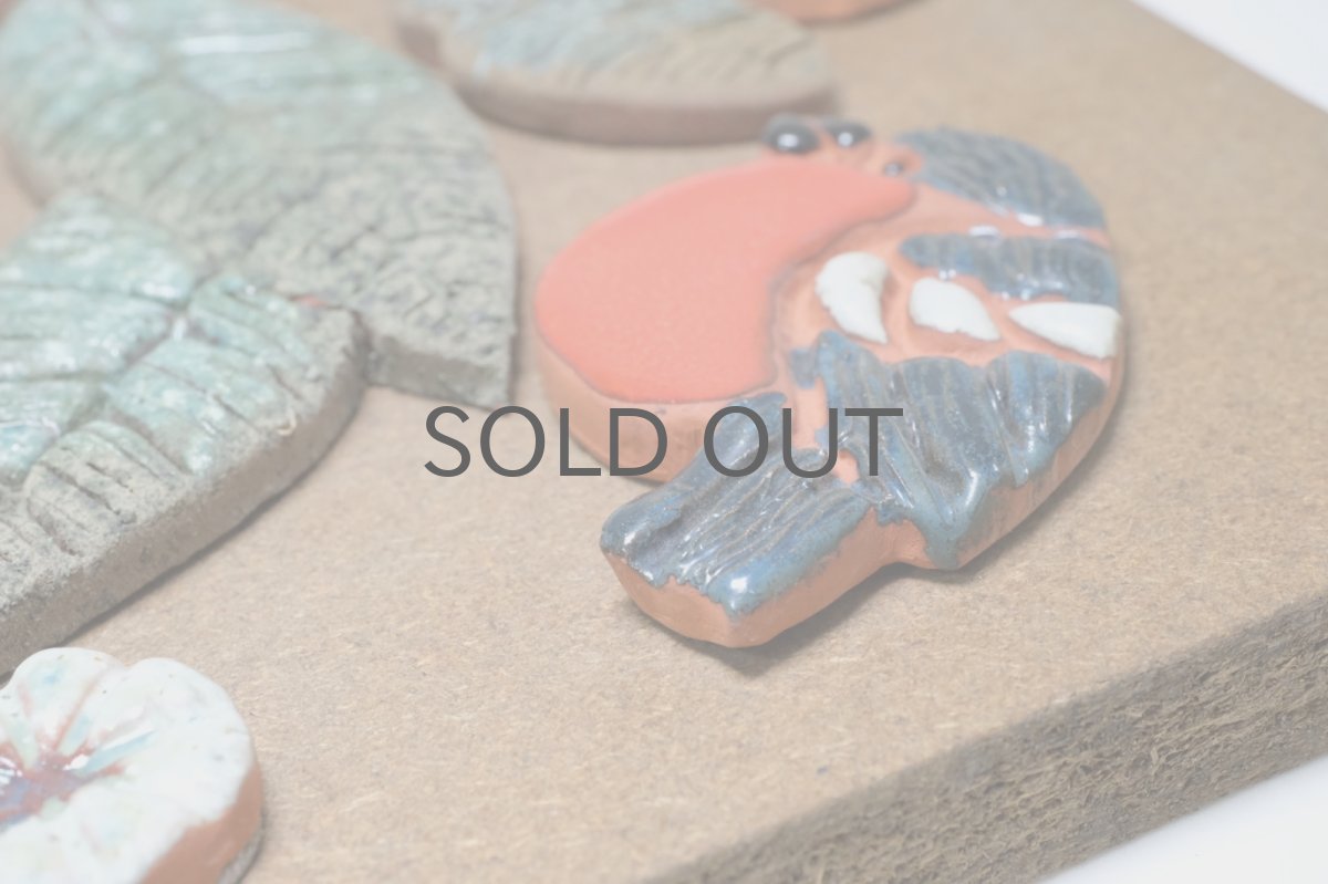 画像7: スウェーデン/Nittsjo/ニトジョ窯/Thomas Hellström/トーマス・ヘルストローム/赤い小鳥 (7)