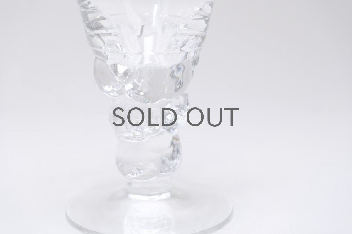 画像3: 北欧ビンテージガラス/Oiva Toikka/オイバ・トイッカ/Mukura/ムクラ/NUUTAJARVI/ヌータヤルヴィ/ワイングラス/No.2 (3)