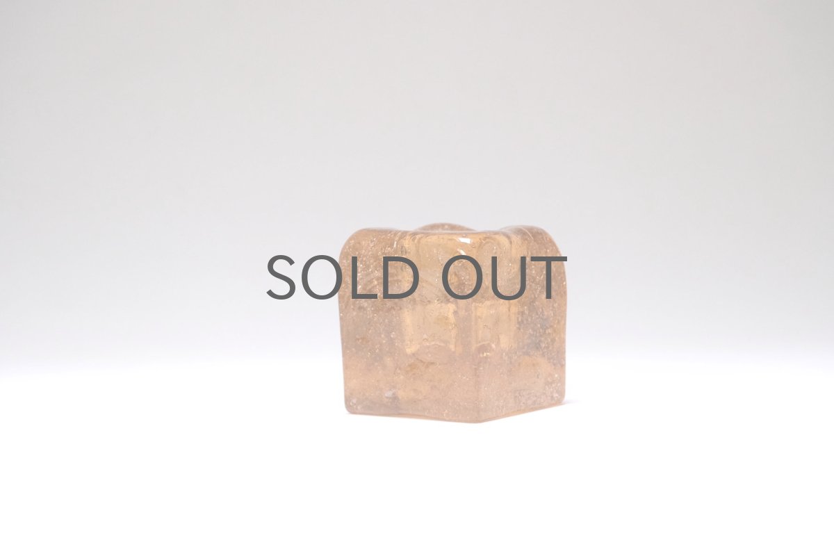 画像3: 北欧ガラス/Oiva Toikka/オイバ・トイッカ/Nuutajarvi/ヌータヤルヴィ/IGLU/イグルー/キャンドルホルダー/ハニー/No.2 (3)