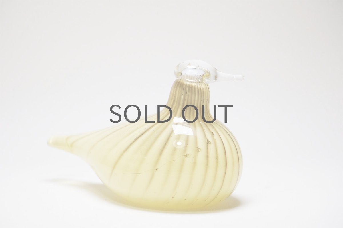 画像4: 北欧アートガラス/ビンテージガラス/Oiva Toikka/オイバ・トイッカ/Nuutajarvi/ヌータヤルヴィ/Plover/Lintu Sininen/1991-94年 (4)