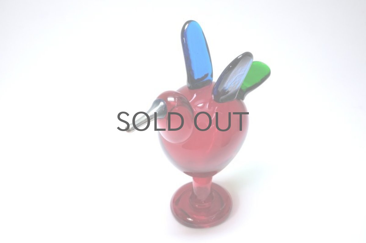 画像6: 北欧アートガラス/ビンテージガラス/Oiva Toikka/オイバ・トイッカ/Nuutajarvi/ヌータヤルヴィ/Catcher/Sieppari/シエッパリ (6)