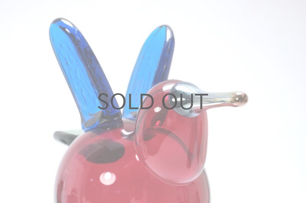 画像4: 北欧アートガラス/ビンテージガラス/Oiva Toikka/オイバ・トイッカ/Nuutajarvi/ヌータヤルヴィ/Catcher/Sieppari/シエッパリ (4)