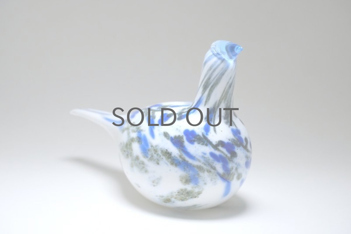 画像6: 北欧アートガラス/ビンテージガラス/Oiva Toikka/オイバ・トイッカ/Nuutajarv/ヌータヤルヴィ/フィンランド建国90周記念/2007年/Kyyhky Suomi 90v (6)