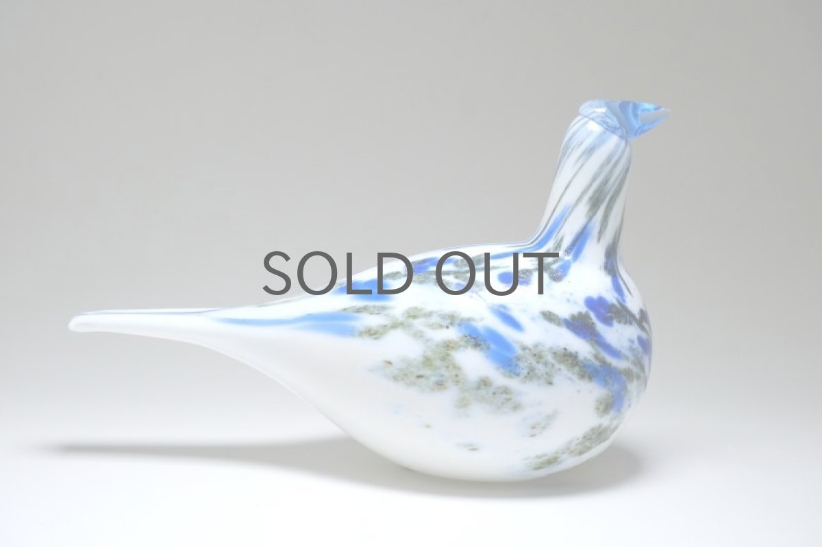 画像7: 北欧アートガラス/ビンテージガラス/Oiva Toikka/オイバ・トイッカ/Nuutajarv/ヌータヤルヴィ/フィンランド建国90周記念/2007年/Kyyhky Suomi 90v (7)