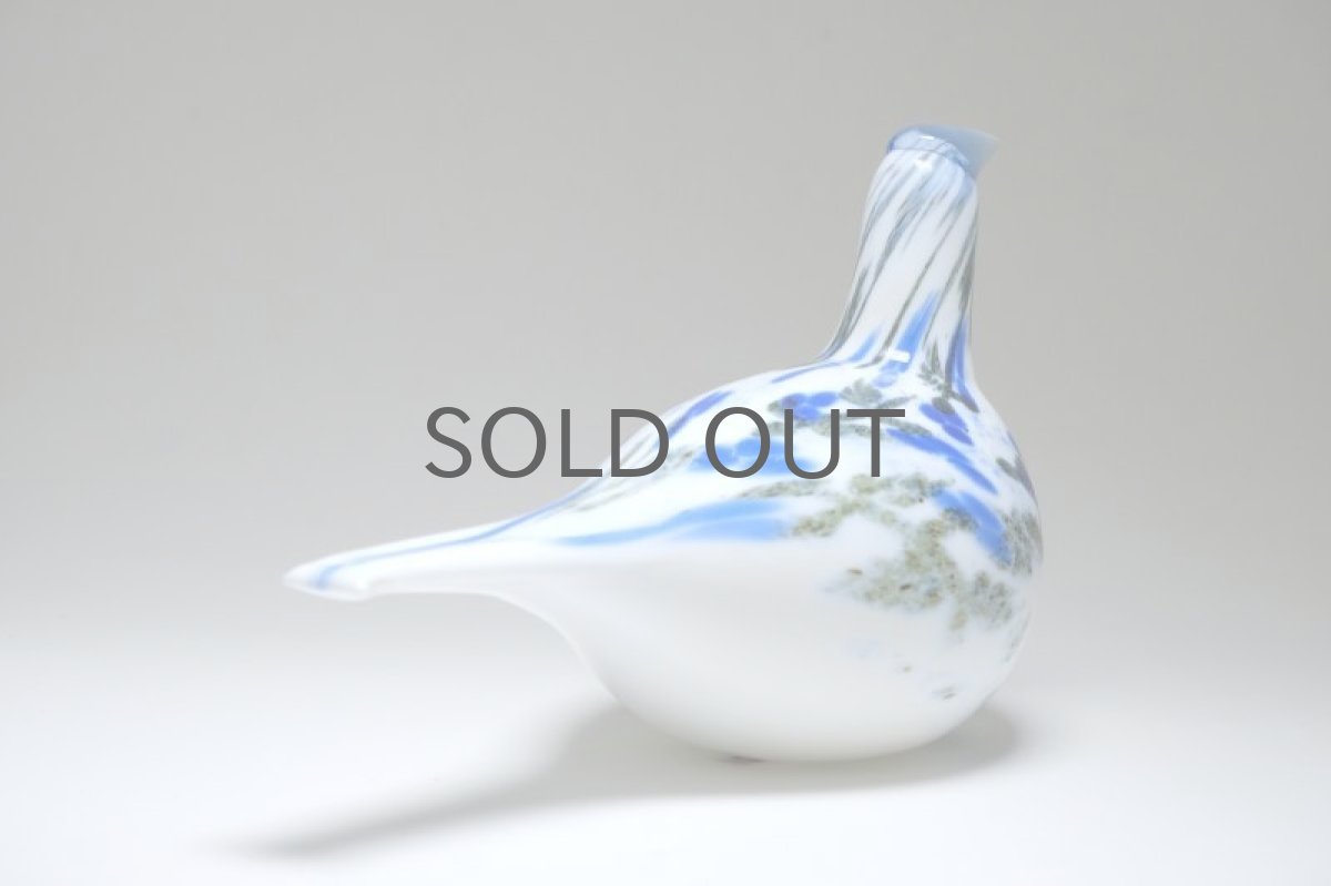 画像8: 北欧アートガラス/ビンテージガラス/Oiva Toikka/オイバ・トイッカ/Nuutajarv/ヌータヤルヴィ/フィンランド建国90周記念/2007年/Kyyhky Suomi 90v (8)