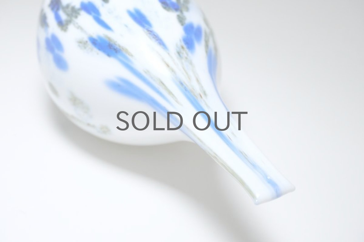 画像10: 北欧アートガラス/ビンテージガラス/Oiva Toikka/オイバ・トイッカ/Nuutajarv/ヌータヤルヴィ/フィンランド建国90周記念/2007年/Kyyhky Suomi 90v (10)