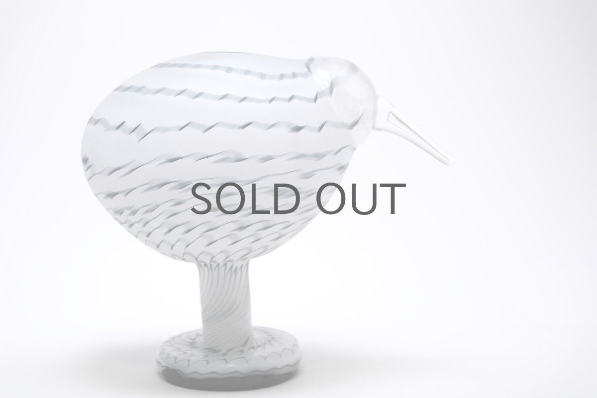 画像3: 北欧アートガラス/Oiva Toikka/オイバトイッカ/NUUTAJARVI/iittala/Birds/バード/Rantakiwi/Beach Kiwi (3)