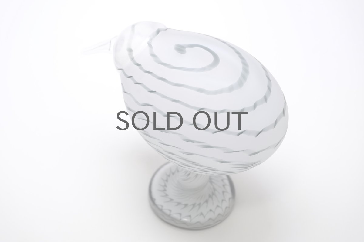 画像6: 北欧アートガラス/Oiva Toikka/オイバトイッカ/NUUTAJARVI/iittala/Birds/バード/Rantakiwi/Beach Kiwi (6)