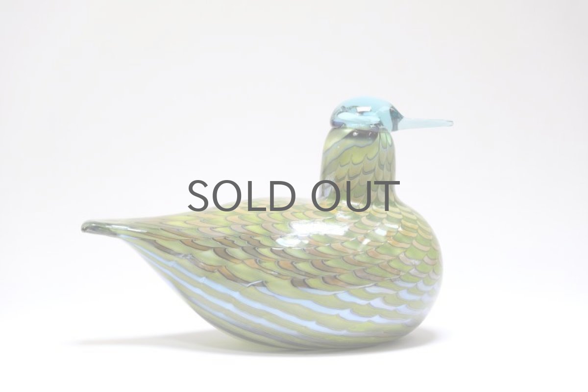 画像3: 北欧アートガラス/ビンテージガラス/Oiva Toikka/オイバ・トイッカ/iittala/イッタラ/Birds/バード/1999年/CommonTeal Female/お母さんカモ (3)