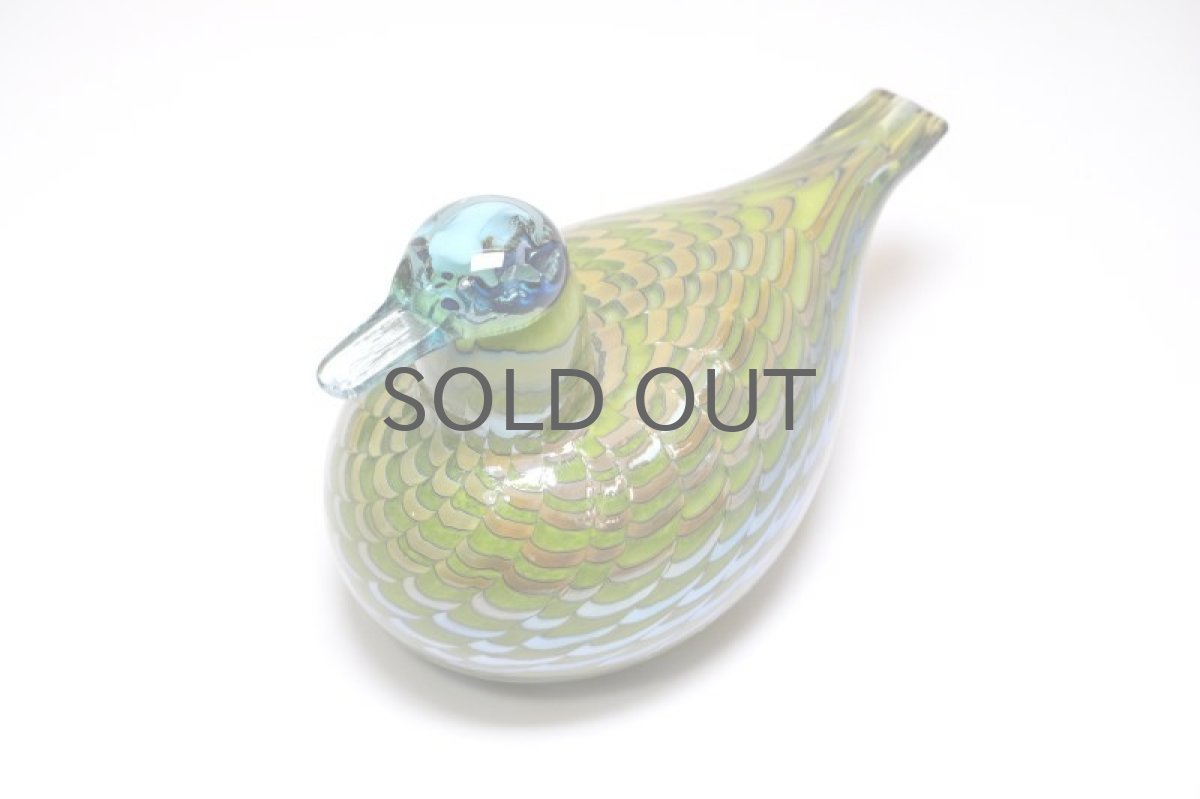 画像4: 北欧アートガラス/ビンテージガラス/Oiva Toikka/オイバ・トイッカ/iittala/イッタラ/Birds/バード/1999年/CommonTeal Female/お母さんカモ (4)