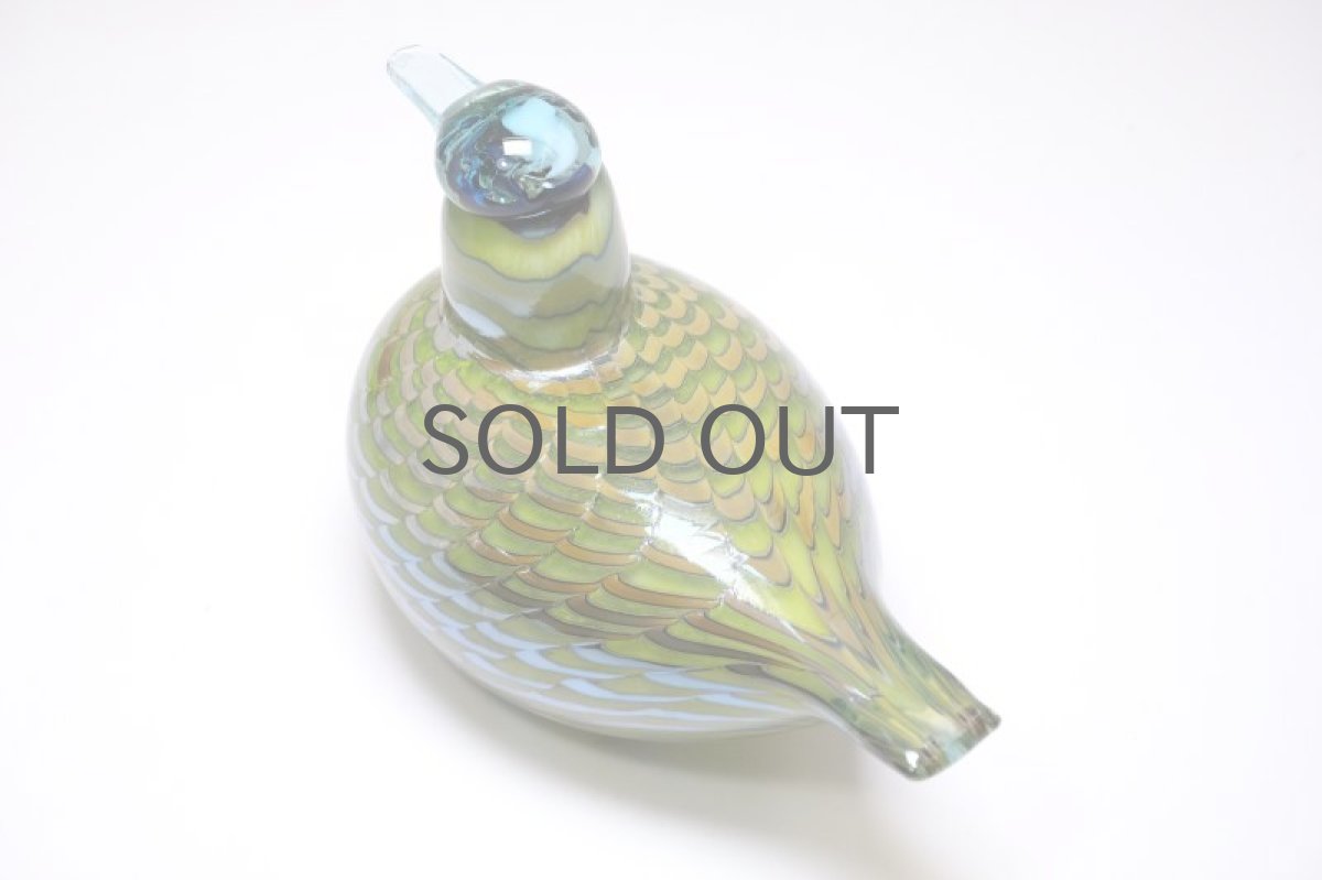 画像5: 北欧アートガラス/ビンテージガラス/Oiva Toikka/オイバ・トイッカ/iittala/イッタラ/Birds/バード/1999年/CommonTeal Female/お母さんカモ (5)