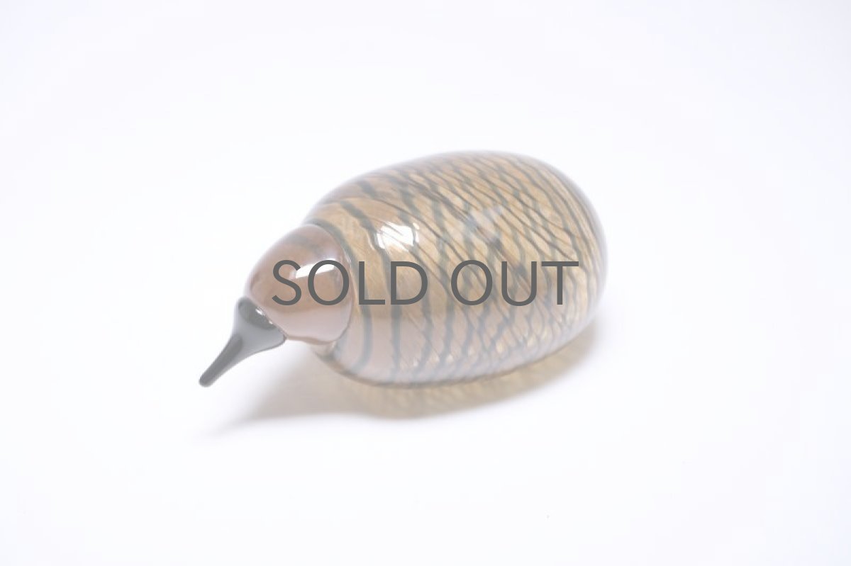画像1: 北欧アートガラス/ビンテージガラス/Oiva Toikka/オイバ・トイッカ/iittala/イッタラ/Birds/バード/Pikkukiwi/Small Kiwi/スモールキウイ (1)