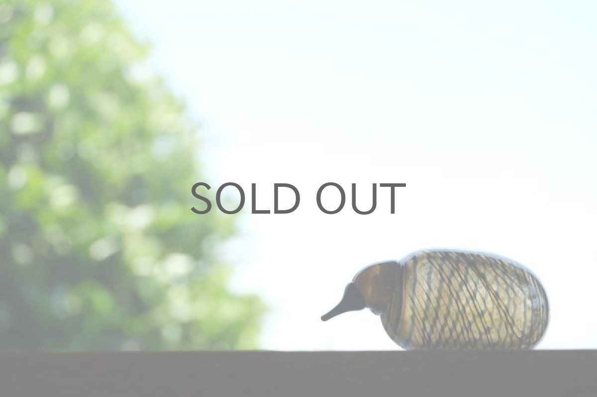 画像9: 北欧アートガラス/ビンテージガラス/Oiva Toikka/オイバ・トイッカ/iittala/イッタラ/Birds/バード/Pikkukiwi/Small Kiwi/スモールキウイ (9)