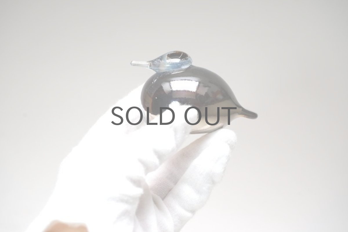 画像8: 北欧アートガラス/ビンテージガラス/Oiva Toikka/オイバ・トイッカ/Nuutajarvi/ヌータヤルヴィ/Birds/バード/kuukunen/Puffball/パフボール/ラスター (8)