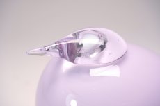 画像2: 北欧アートガラス/ビンテージガラス/Oiva Toikka/オイバ・トイッカ/iittala/イッタラ/Birds/バード/Kuulas/クーラス/ペールピンク/2019年/箱付き (2)