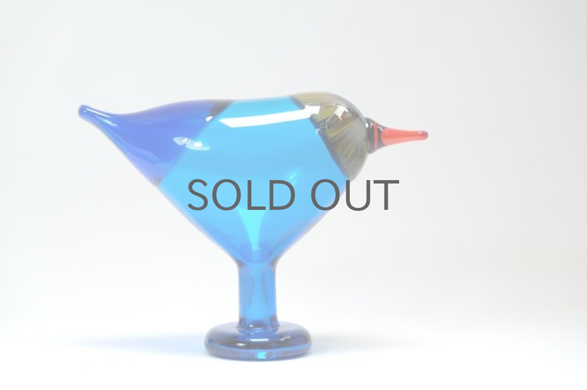 画像6: 北欧アートガラス/ビンテージガラス/Oiva Toikka/オイバ・トイッカ/Nuutajarvi/Birds/バード/Mustanokka/SSKK 2002年 (6)