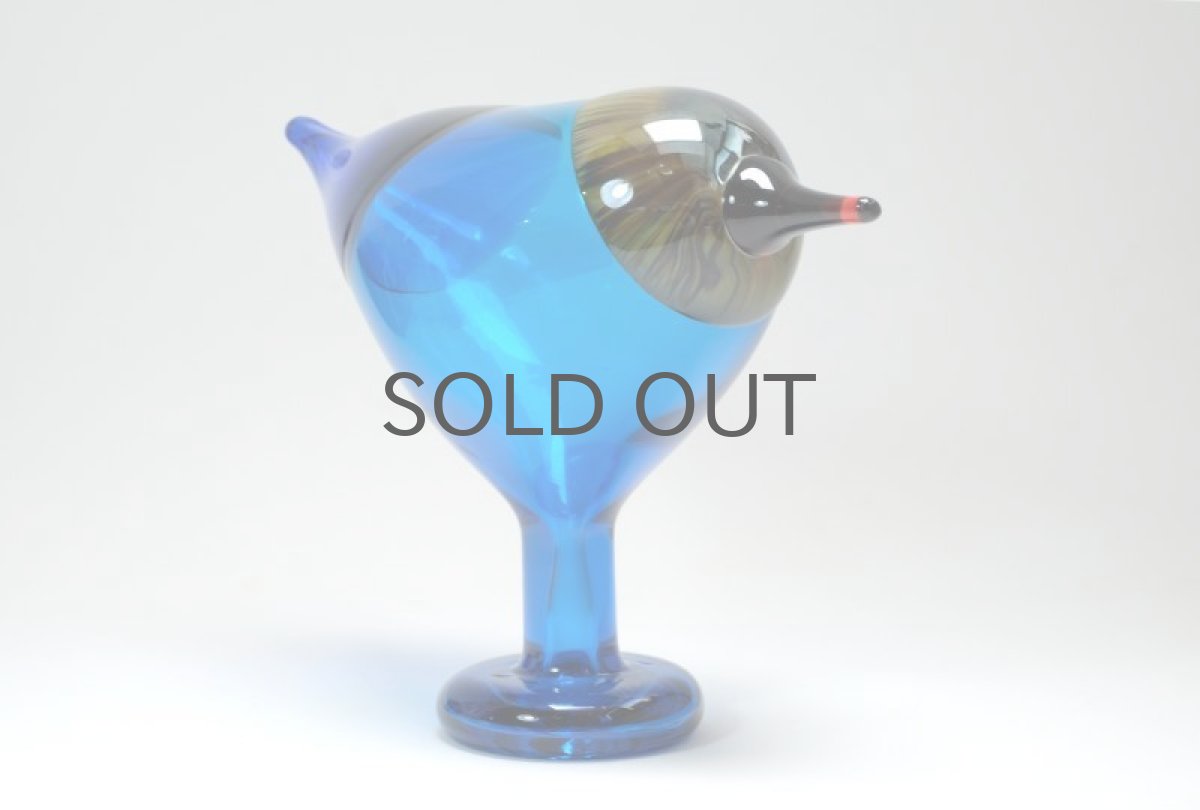 画像4: 北欧アートガラス/ビンテージガラス/Oiva Toikka/オイバ・トイッカ/Nuutajarvi/Birds/バード/Mustanokka/SSKK 2002年 (4)