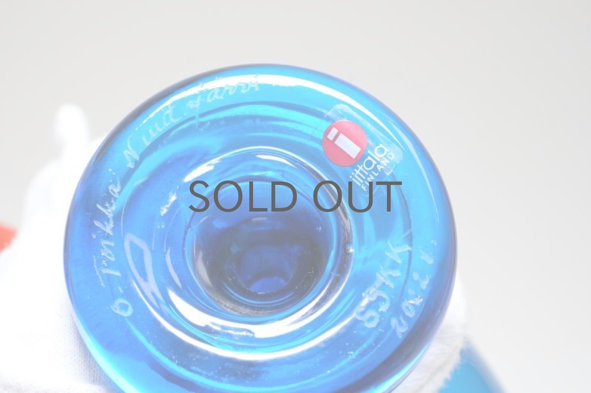 画像8: 北欧アートガラス/ビンテージガラス/Oiva Toikka/オイバ・トイッカ/Nuutajarvi/Birds/バード/Mustanokka/SSKK 2002年 (8)