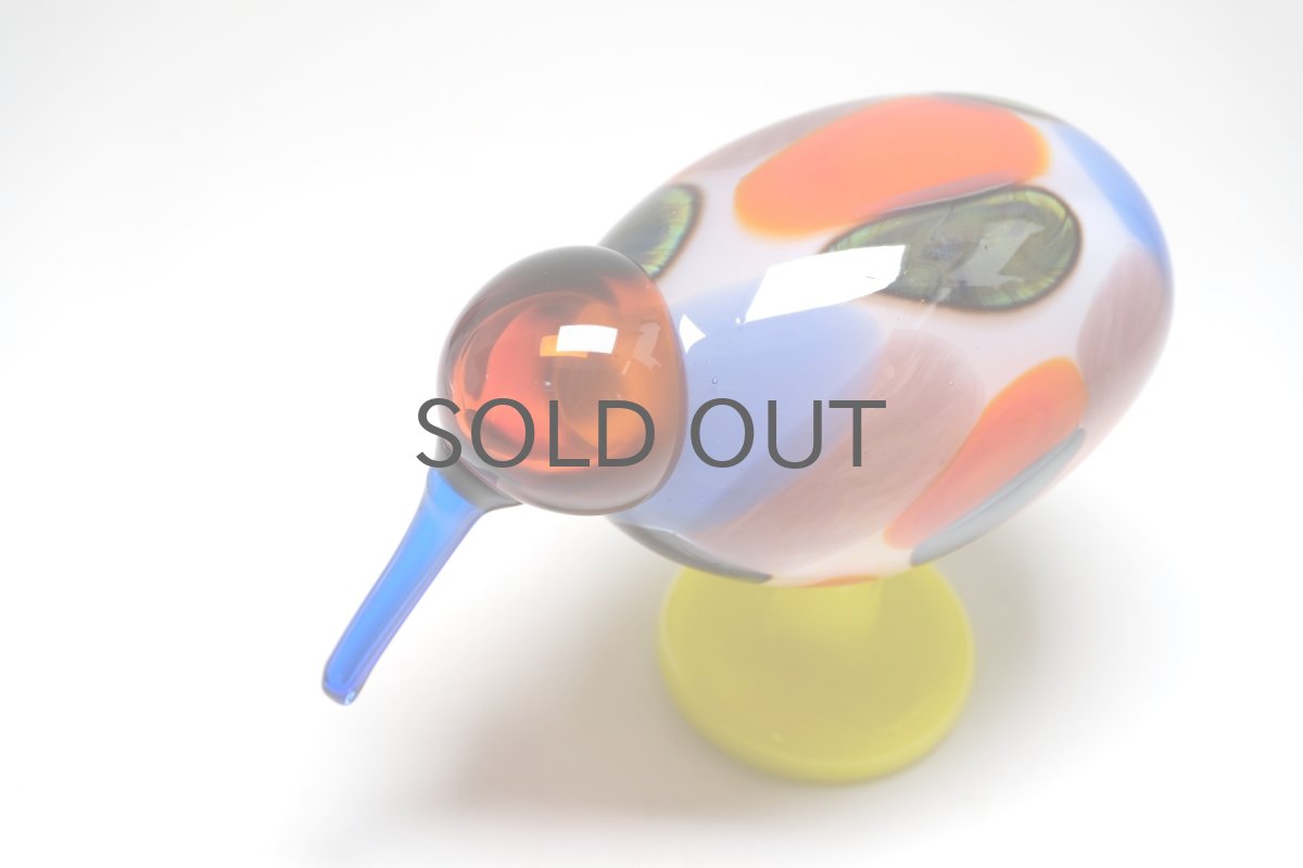 画像8: 北欧アートガラス/Oiva Toikka/オイバトイッカ/NUUTAJARVI/iittala/Birds/バード/Jalokiwi/Jewelled Kiwi/ジュエルドキウイ (8)