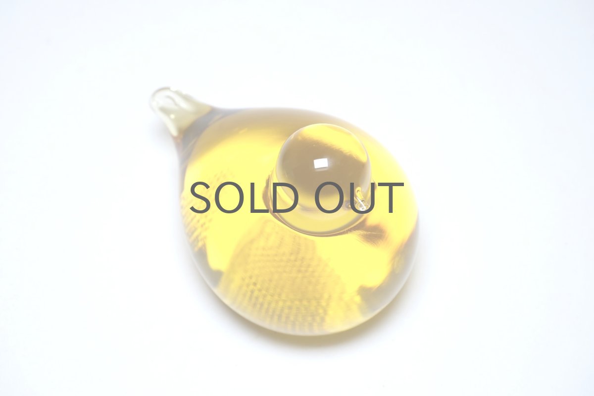 画像3: 北欧アートガラス/ビンテージガラス/Oiva Toikka/オイバ・トイッカ/iittala/イッタラ/Birds/バード/Pulmu/1990/イエロー (3)