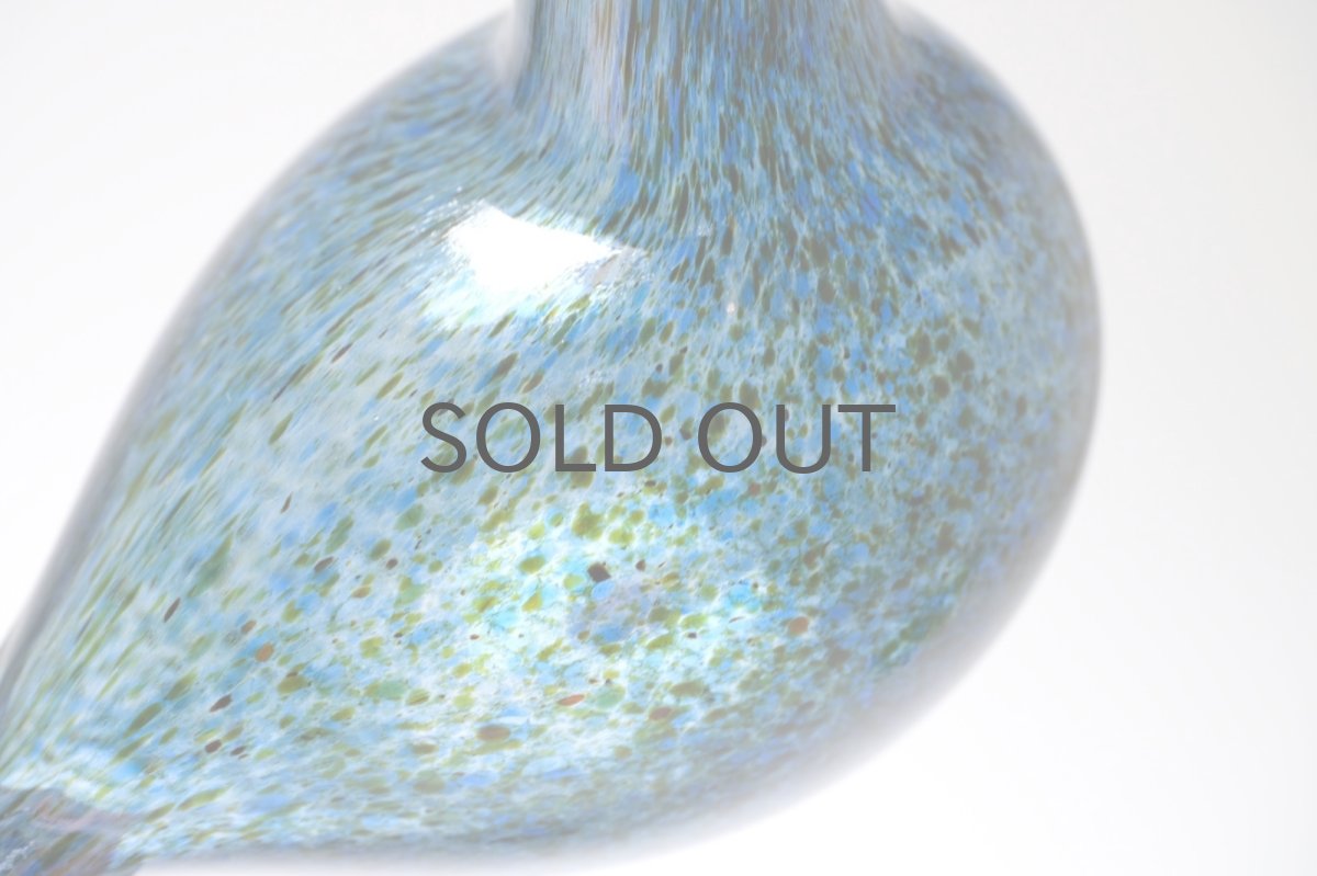 画像7: 北欧アートガラス/ビンテージガラス/Oiva Toikka/オイバ・トイッカ/Birds/バード/Nuutajarv/ヌータヤルヴィ/little turn/リトルターン/コアジサシ/斑点ダークブルー (7)