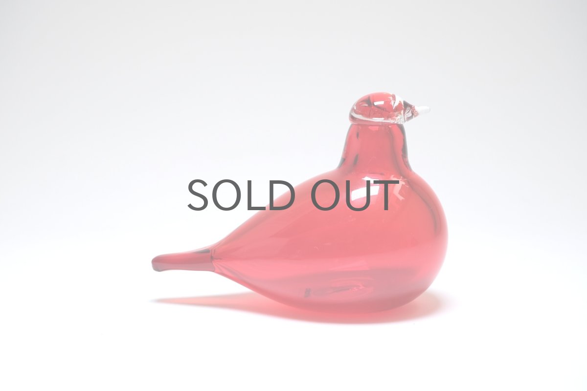 画像6: 北欧アートガラス/ビンテージガラス/Oiva Toikka/オイバ・トイッカ/Birds/バード/Nuutajarv/ヌータヤルヴィ/little turn/リトルターン/コアジサシ/ヌータヤルヴィレッド (6)