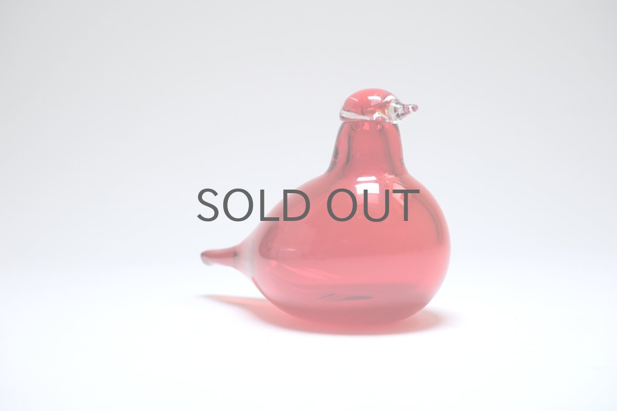 画像4: 北欧アートガラス/ビンテージガラス/Oiva Toikka/オイバ・トイッカ/Birds/バード/Nuutajarv/ヌータヤルヴィ/little turn/リトルターン/コアジサシ/ヌータヤルヴィレッド (4)