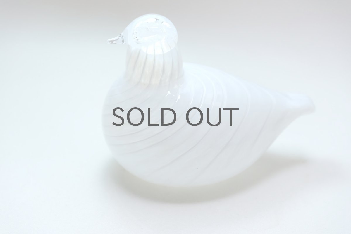 画像5: 北欧アートガラス/Nuutajarvi/ヌータヤルヴィ/Oiva Toikka/オイバトイッカ/Nuutajarvi/ヌータヤルヴィ/2002年/Riekon Poikanen/Baby willow grouse (5)