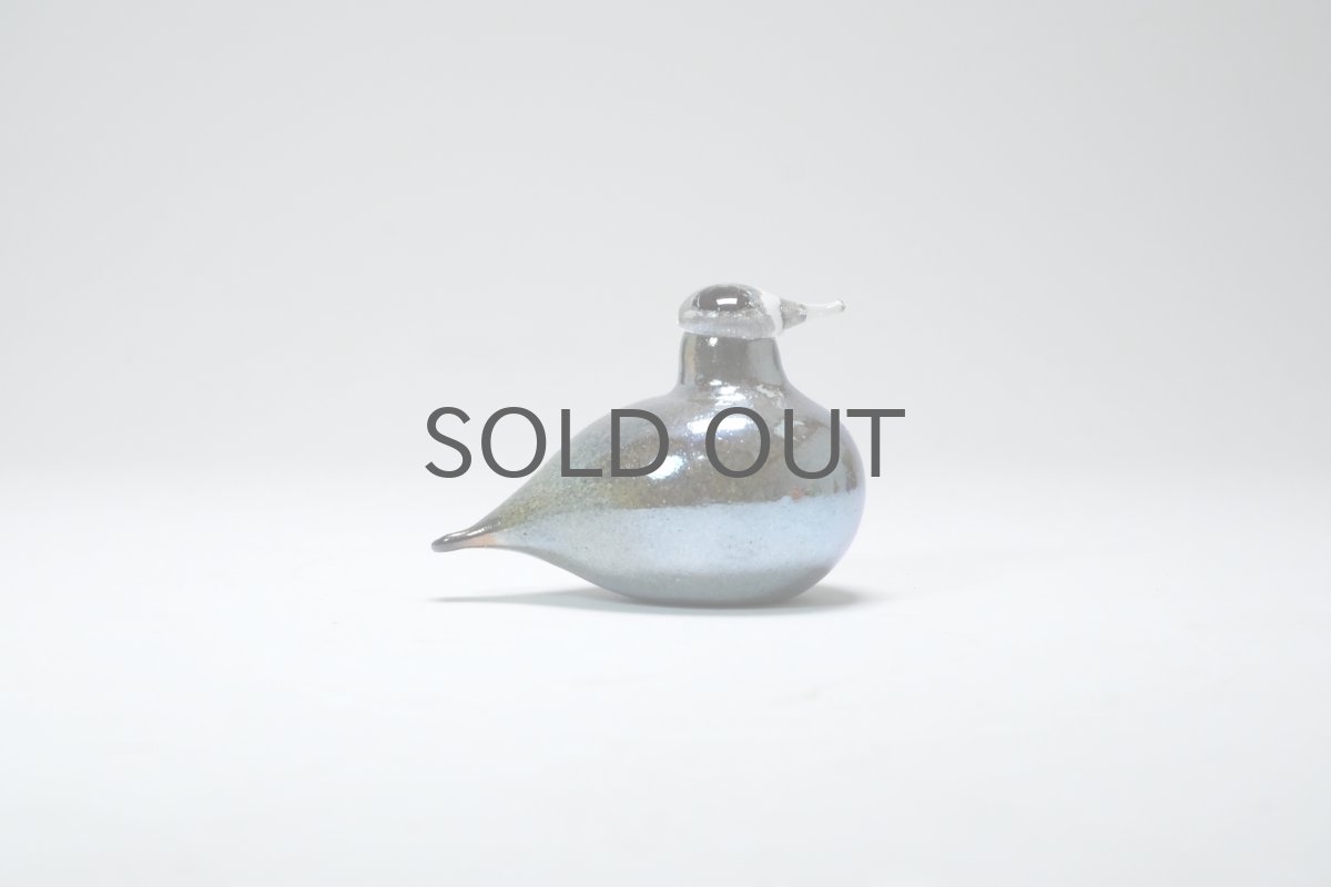 画像2: 北欧アートガラス/iittala/イッタラバード/Oiva Toikka/オイバトイッカ/Hippiainen/ヒッピアイネン/Golden-Crested Kinglet/ラスター (2)