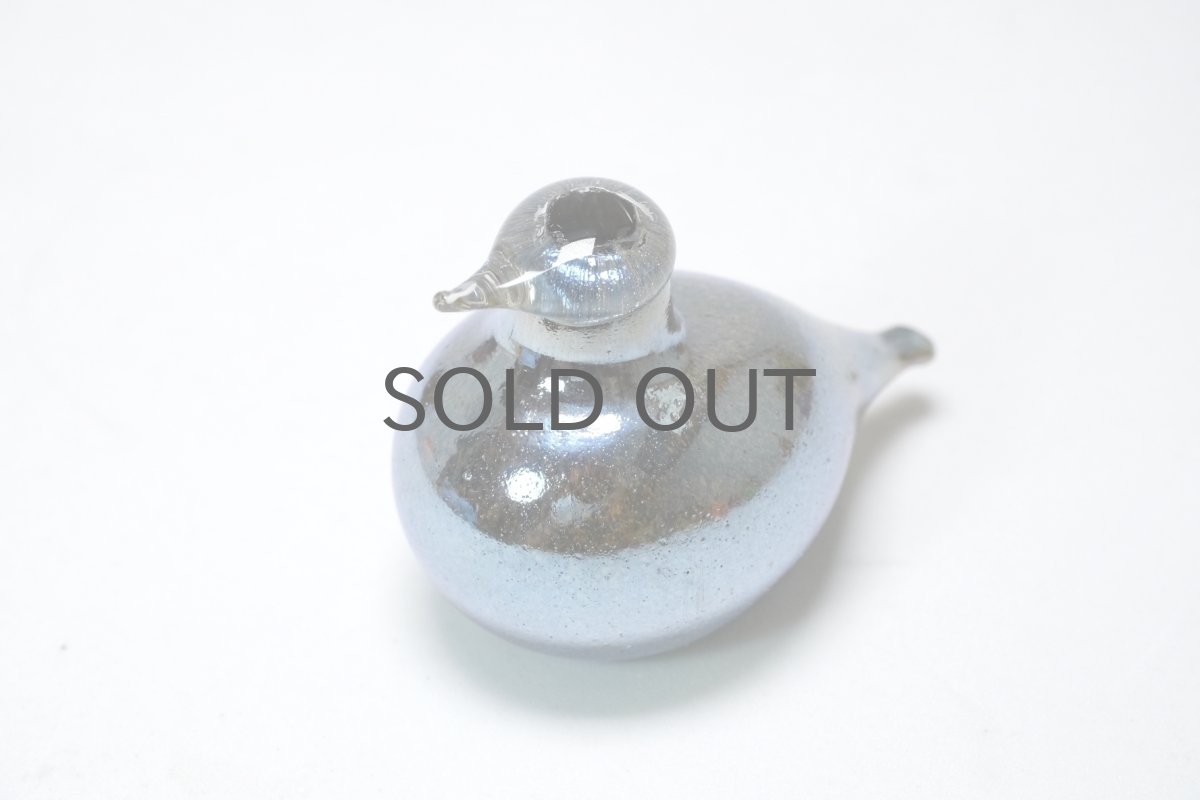 画像4: 北欧アートガラス/iittala/イッタラバード/Oiva Toikka/オイバトイッカ/Hippiainen/ヒッピアイネン/Golden-Crested Kinglet/ラスター (4)