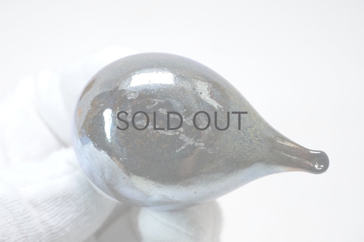 画像5: 北欧アートガラス/iittala/イッタラバード/Oiva Toikka/オイバトイッカ/Hippiainen/ヒッピアイネン/Golden-Crested Kinglet/ラスター (5)