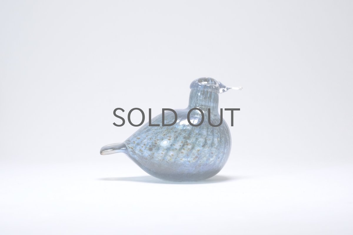画像6: 北欧アートガラス/ビンテージガラス/Oiva Toikka/オイバ・トイッカ/iittala/イッタラ/Birds/バード/1990年/ラスターブルー (6)