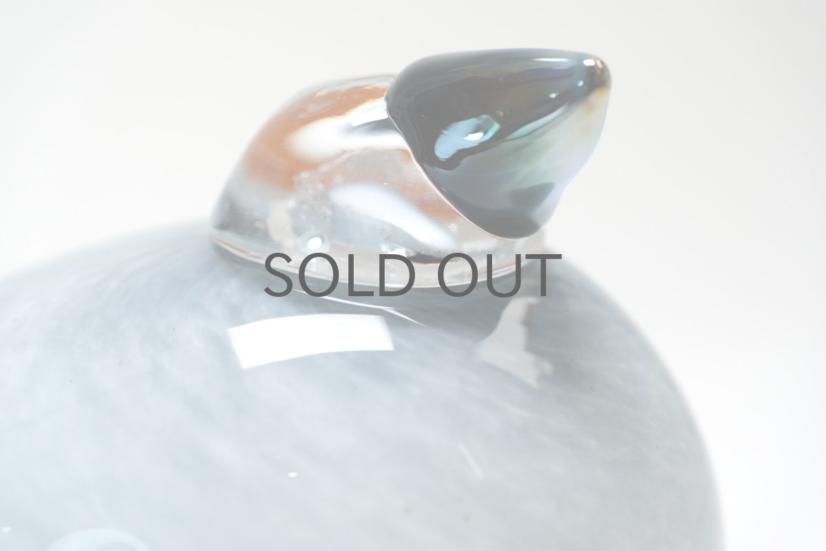 画像2: 北欧アートガラス/Oiva Toikka/オイバトイッカ/Nuutajarvi/ヌータヤルヴィ/Siberian Jay/シベリアンジェイ/2011 (2)