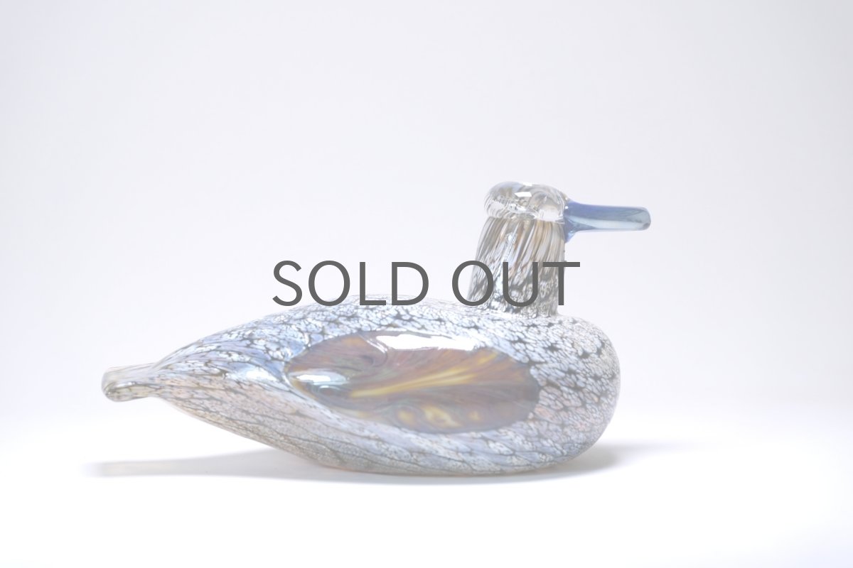 画像3: 北欧アートガラス/ビンテージガラス/Oiva Toikka/オイバ・トイッカ/iittala/イッタラ/Birds/バード/1994年/Female Duck/Sorsanaaras/フェメイルダッグ (3)