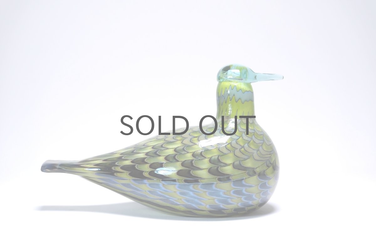画像4: 北欧アートガラス/ビンテージガラス/Oiva Toikka/オイバ・トイッカ/iittala/イッタラ/Birds/バード/1999年/CommonTeal Female/お母さんカモ (4)
