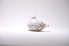 画像1: 北欧アートガラス/ビンテージガラス/Oiva Toikka/オイバ・トイッカ/イッタラ/Birds/バード/Kiiruna/キルナ/Ptarmigan/雷鳥 (1)