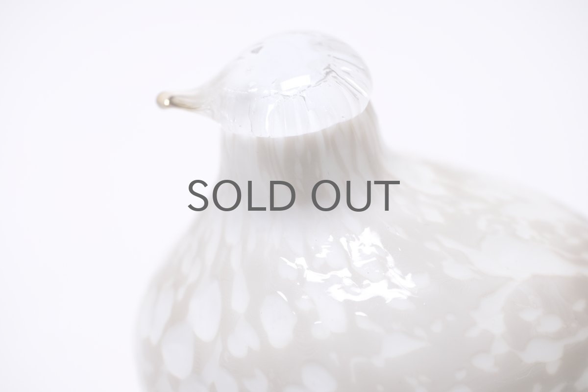 画像2: 北欧アートガラス/ビンテージガラス/Oiva Toikka/オイバ・トイッカ/イッタラ/Birds/バード/Kiiruna/キルナ/Ptarmigan/雷鳥 (2)