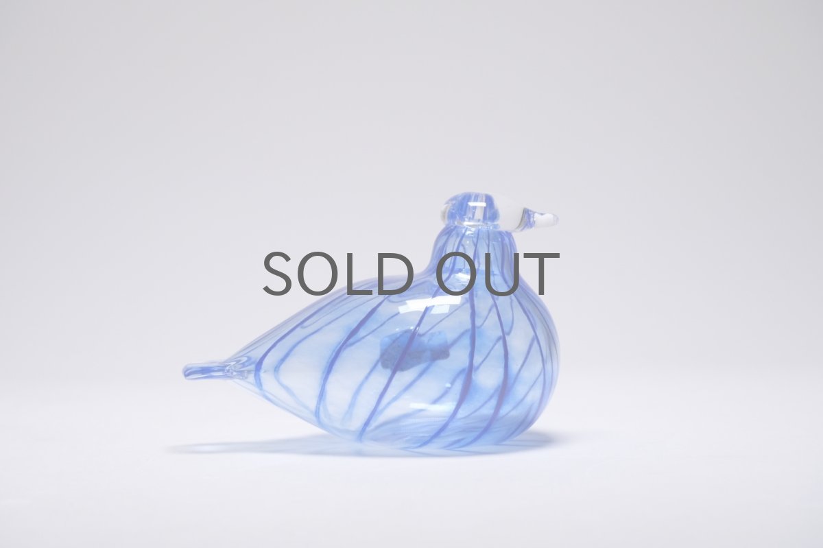 画像3: 北欧アートガラス/ビンテージガラス/Oiva Toikka/オイバ・トイッカ/iittala/イッタラ/Birds/バード/別注/NIB/1989年/ブルー (3)