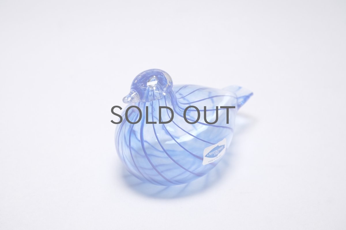 画像5: 北欧アートガラス/ビンテージガラス/Oiva Toikka/オイバ・トイッカ/iittala/イッタラ/Birds/バード/別注/NIB/1989年/ブルー (5)