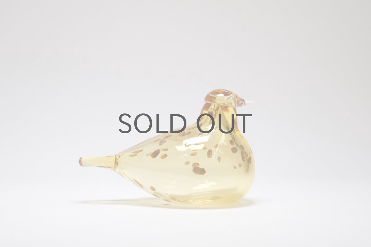 画像2: 北欧アートガラス/ビンテージガラス/Oiva Toikka/オイバ・トイッカ/イッタラ/Birds/バード/Siru/Golden Yellow Tern (2)