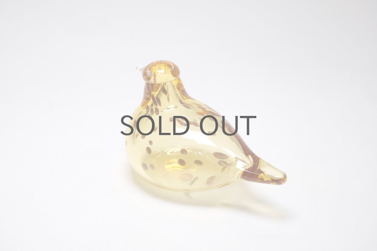 画像3: 北欧アートガラス/ビンテージガラス/Oiva Toikka/オイバ・トイッカ/イッタラ/Birds/バード/Siru/Golden Yellow Tern (3)