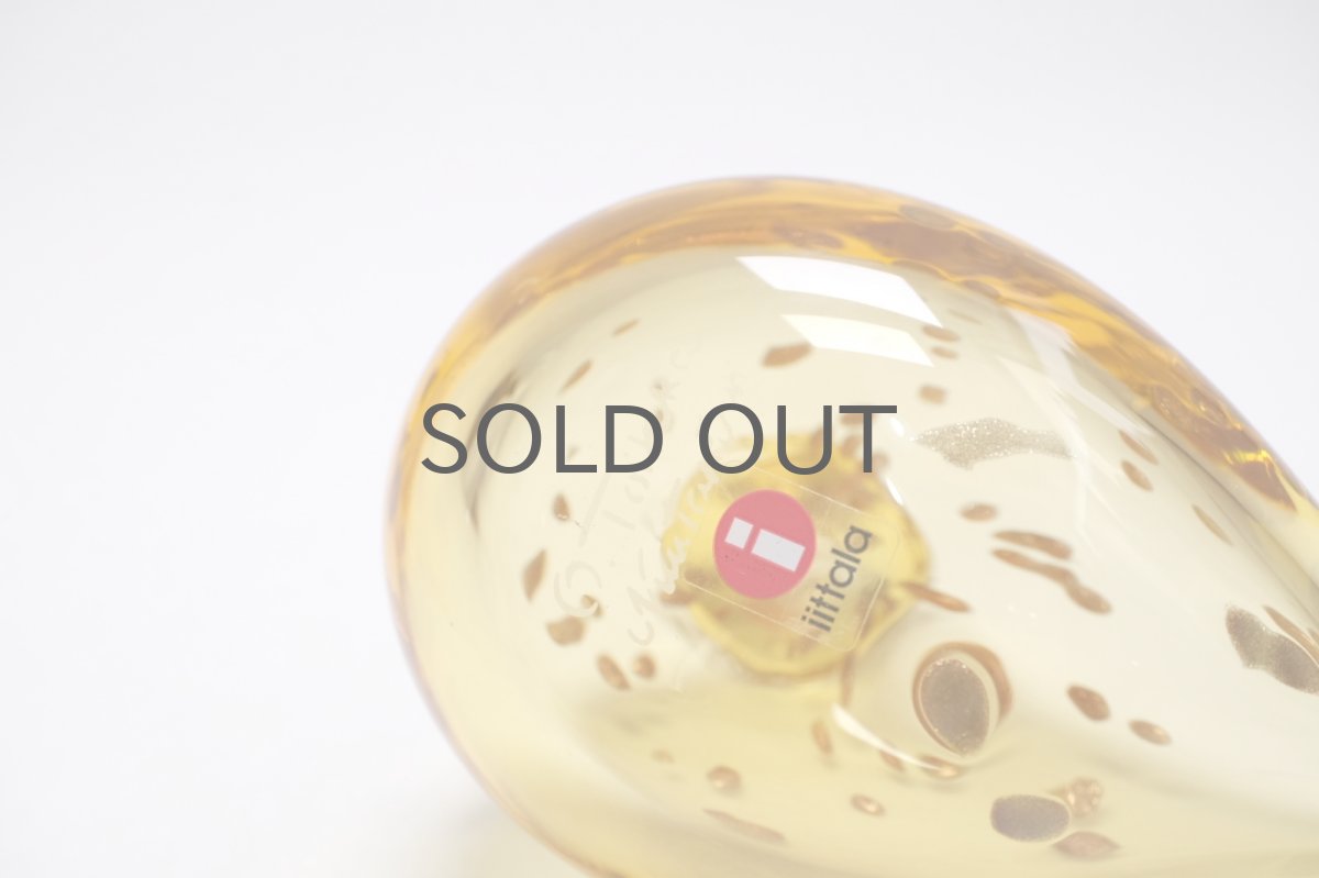 画像7: 北欧アートガラス/ビンテージガラス/Oiva Toikka/オイバ・トイッカ/イッタラ/Birds/バード/Siru/Golden Yellow Tern (7)