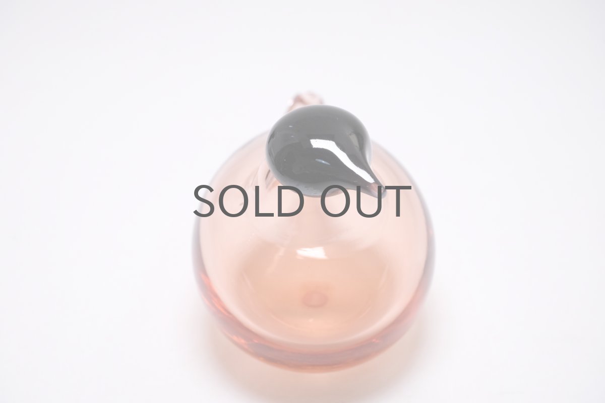 画像6: 北欧アートガラス/ビンテージガラス/Oiva Toikka/オイバ・トイッカ/イッタラ/Birds/バード/Chiff Chaff/Tiltti/サーモンピンク (6)