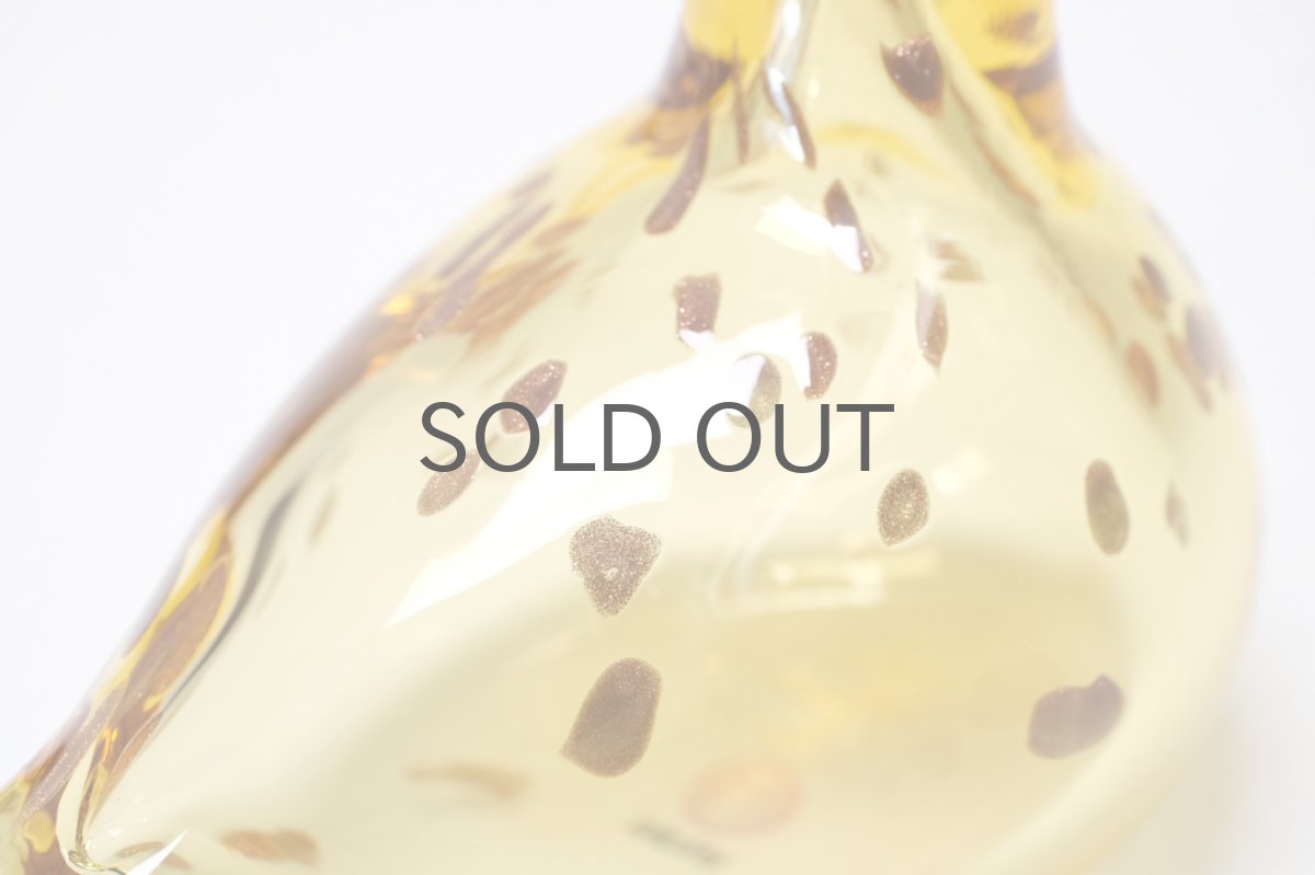 画像6: 北欧アートガラス/ビンテージガラス/Oiva Toikka/オイバ・トイッカ/イッタラ/Birds/バード/Siru/Golden Yellow Tern (6)