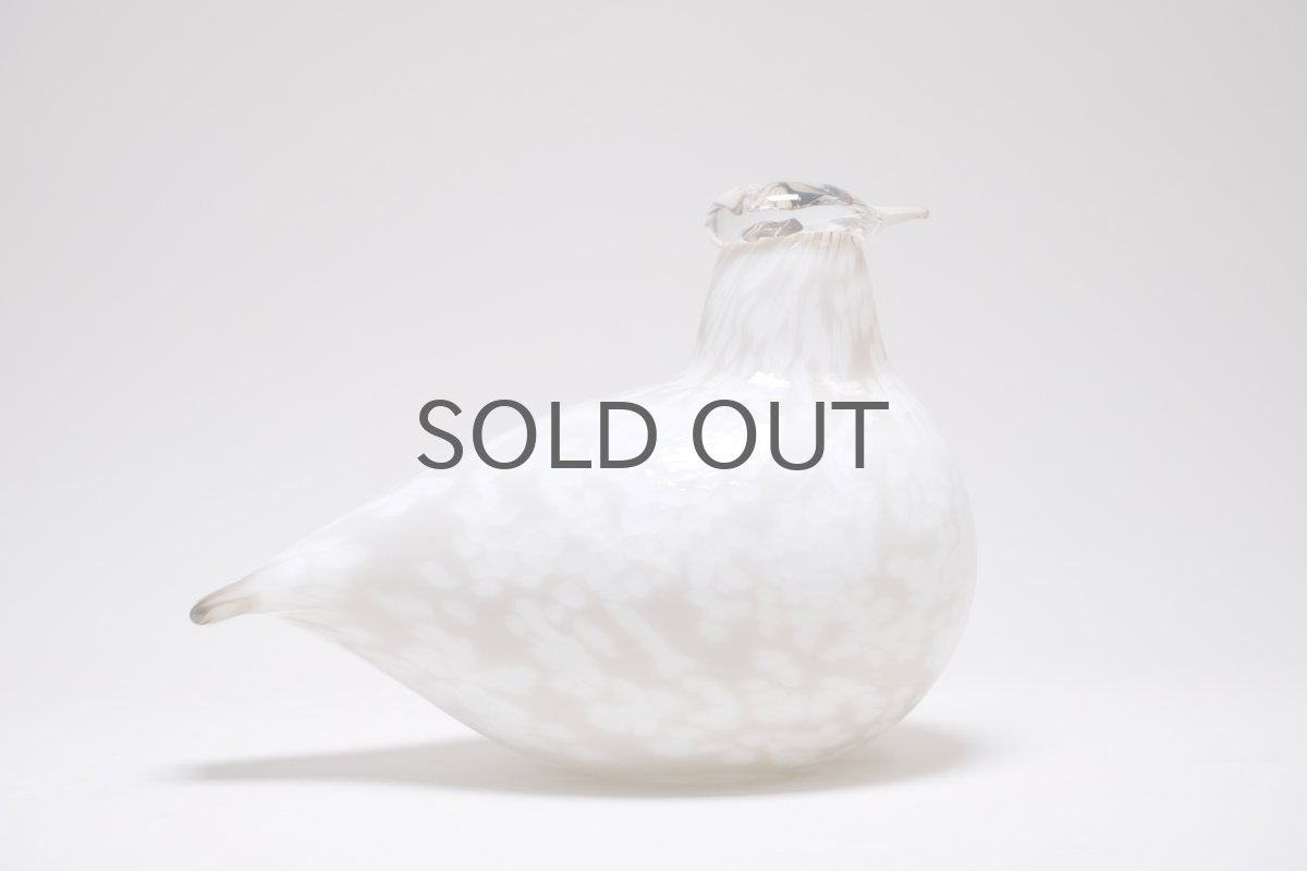 画像2: 北欧アートガラス/ビンテージガラス/Oiva Toikka/オイバ・トイッカ/イッタラ/Birds/バード/Riekko/リエッコ/Willow Grouse/ウィローグース (2)