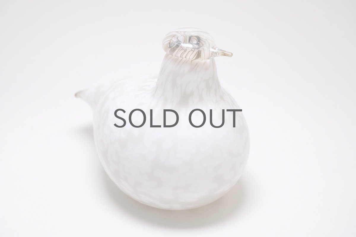 画像4: 北欧アートガラス/ビンテージガラス/Oiva Toikka/オイバ・トイッカ/イッタラ/Birds/バード/Riekko/リエッコ/Willow Grouse/ウィローグース (4)