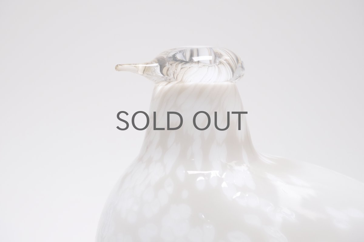 画像7: 北欧アートガラス/ビンテージガラス/Oiva Toikka/オイバ・トイッカ/イッタラ/Birds/バード/Riekko/リエッコ/Willow Grouse/ウィローグース (7)