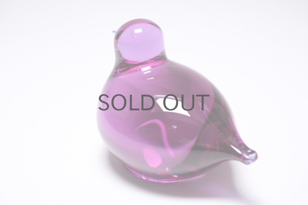 画像5: 北欧アートガラス/ビンテージガラス/Oiva Toikka/オイバ・トイッカ/ヌータヤルヴィ/Birds/バード/Pulmu//プルム/1989/アメジスト (5)