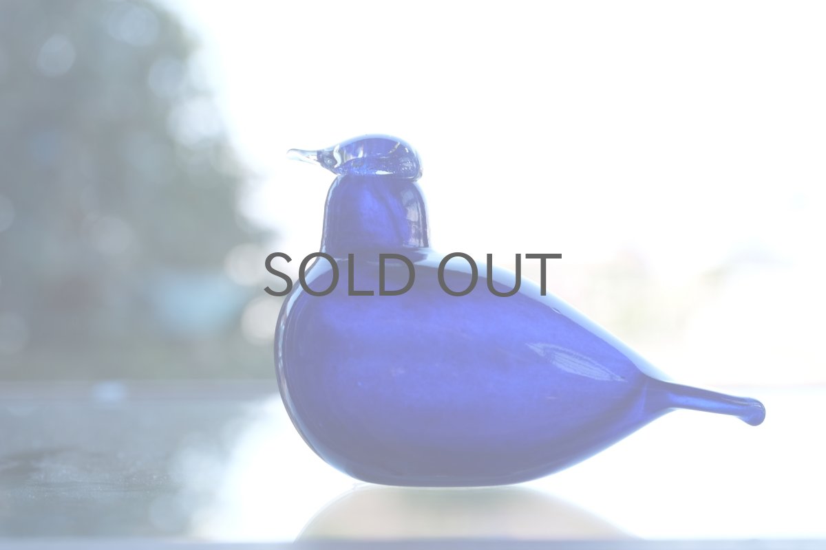 画像10: 北欧アートガラス/ビンテージガラス/Oiva Toikka/オイバ・トイッカ/Birds/バード/Nuutajarvi/ヌータヤルヴィ/little turn/リトルターン/コアジサシ/ブルー (10)