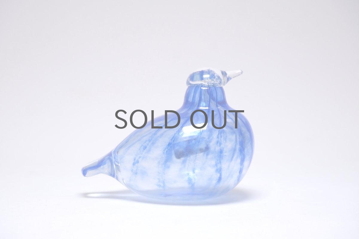 画像4: 北欧アートガラス/ビンテージガラス/Oiva Toikka/オイバ・トイッカ/iittala/イッタラ/Birds/バード/別注/NIB/1989年/ブルー (4)